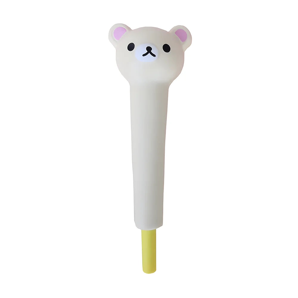 Korean Fancy Cute Fidget Pens Squishy Kawaii Gel Pen Soft Stress Relief Toys Journal Stationery Cool School Office Supply Thing