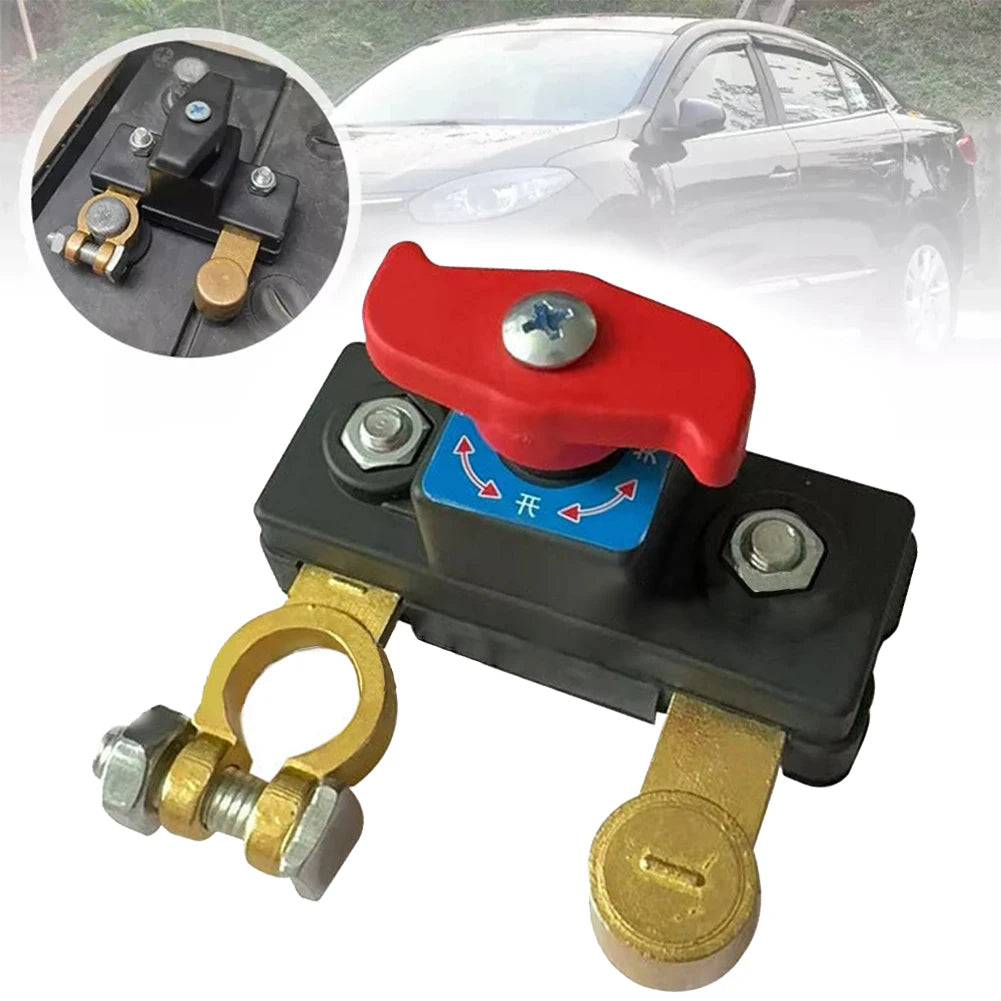 12V Car Battery Cut Off Switch Disconnect Isolator Cut-Off Power Cutoff Switch Car Remote Battery Cut Off Switch For Car Truck