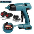Electric Glue Gun Adjustable Battery Digital Display Cordless Hot Melt Battery Glue Gun Home Power Tools For DIY Festival Gifts