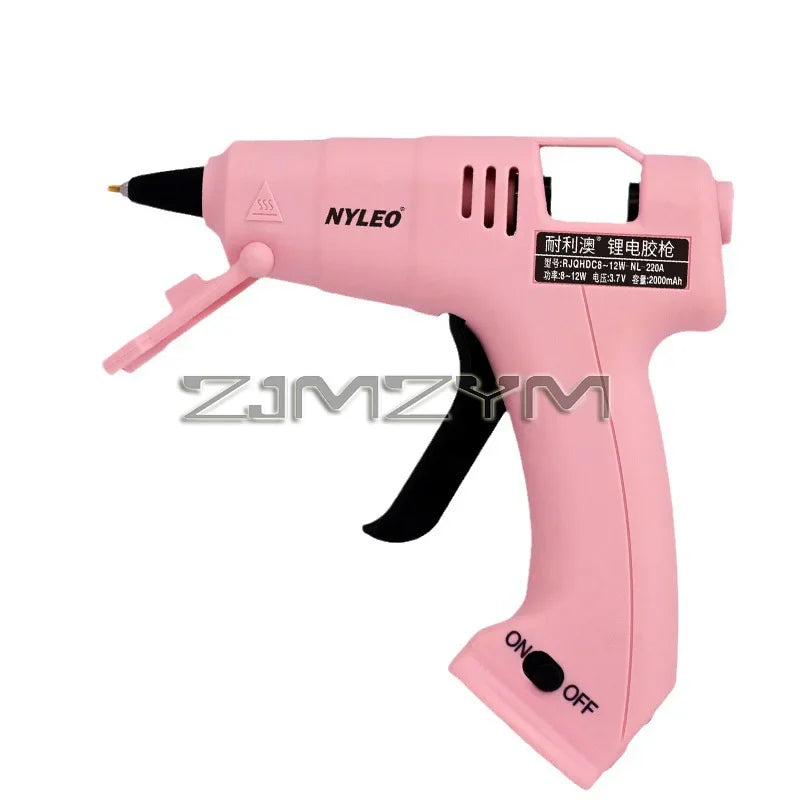 Quick Glue Dispensing Hot Glue Gun High-temperature Resistant Cordless Melt Glue Gun Hand Crafts Repair Tools With 30Glue Sticks