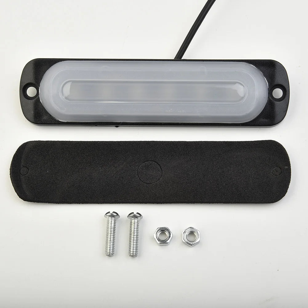 Useful Accessories New Car Light 12V 6 LED Truck 15000K W/ Protective Pad White Anti-collision Fog Lamp Off-Road