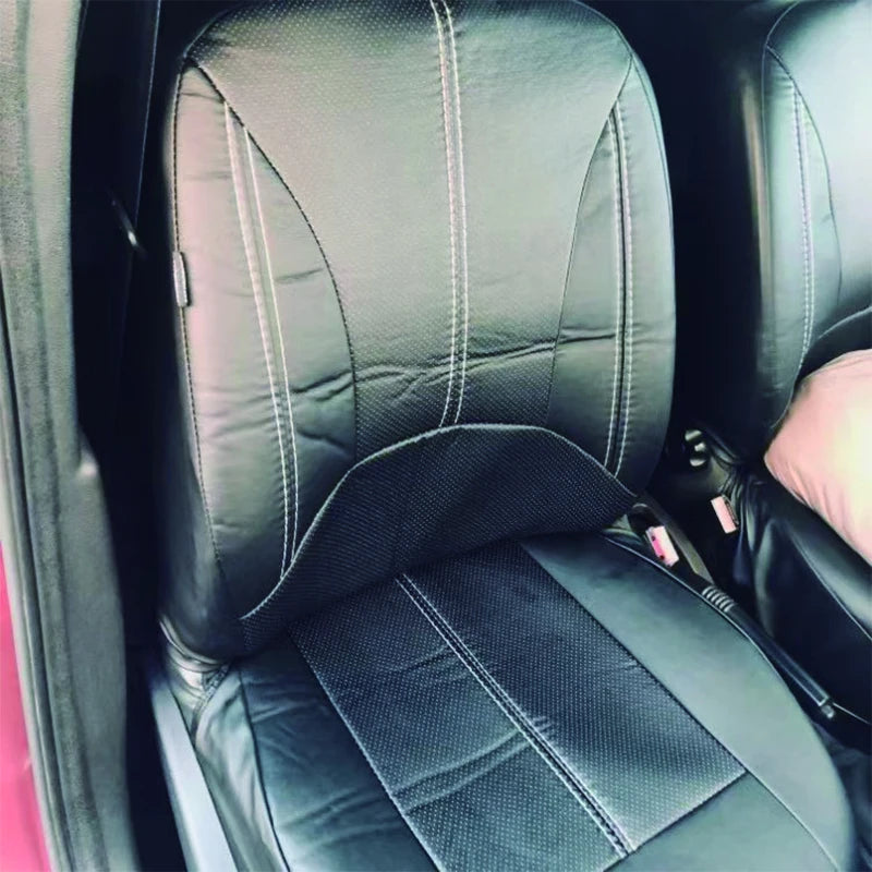 Universal Front/ Rear Set Split Cover PU Leather Car Seat Cover Auto Protect Cushion Pad For Truck Small Car Seat Covers Set