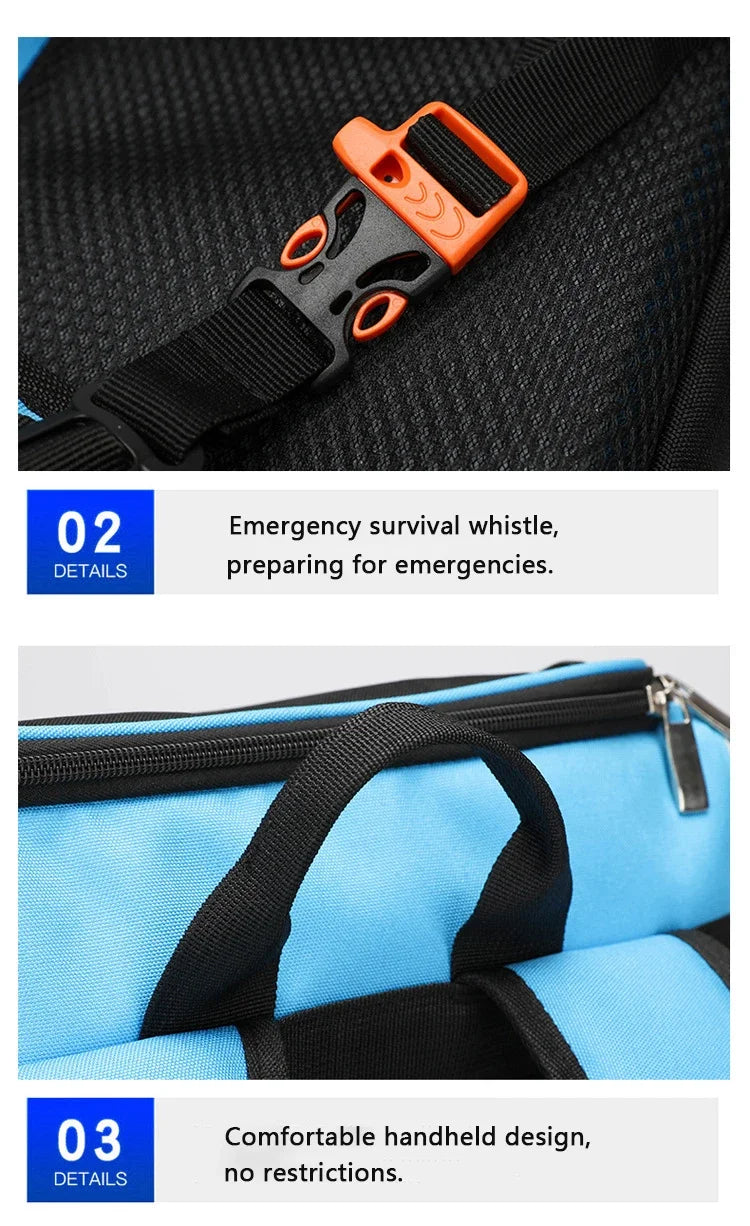 Emergency Rescue Backpack First Aid Kits Large Capacity Medical Consultation Backpack Emergency Survival Kit Disaster Relief Bag