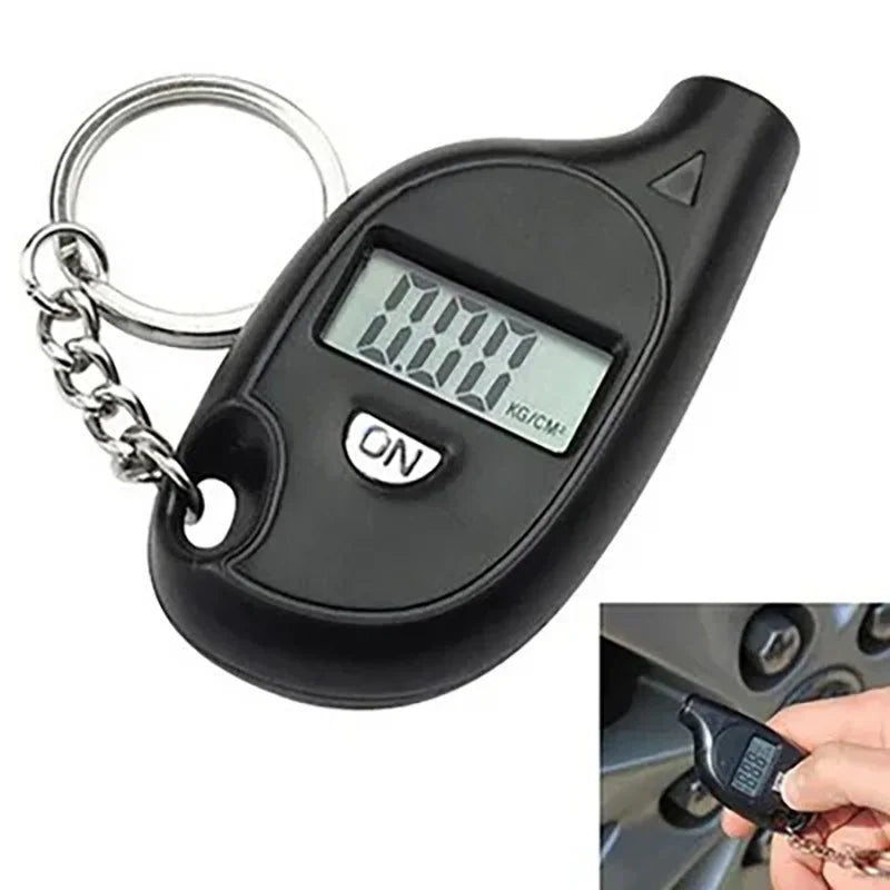 Digital Auto Wheel Tire Air Pressure Gauge Meter Test Tyre Tester For Vehicle Motorcycle Car