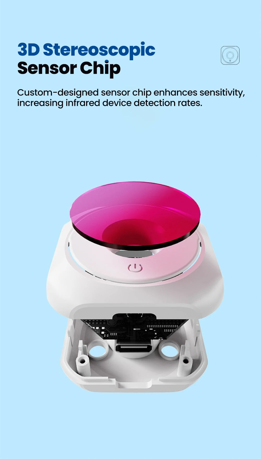 Anti-spy Camera Detector Portable Hidden Lens Camera Detect Finder For Hotel Anti-Peeping Security Protection Candid Detector