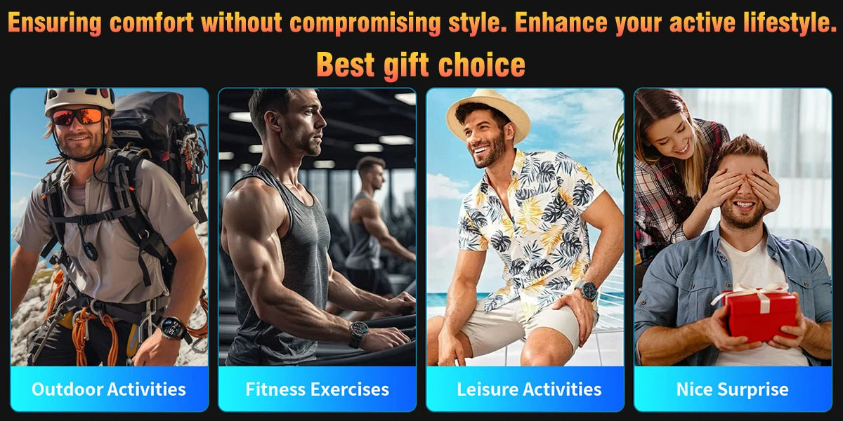 2025 New GUHUAVMI GT5 Pro Smart Watch Men HD AMOLED Screen GPS Motion trajectory HeartRate Bluetooth Call 1.52" SmartWatch IP68