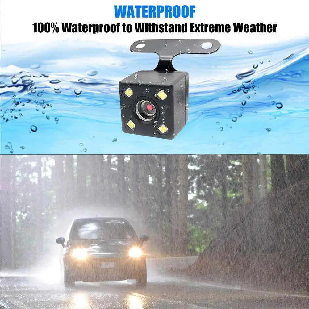 170% general traffic recorder 4-core 8-lamp infrared HD car image rear lens HD waterproof shockproof rear view