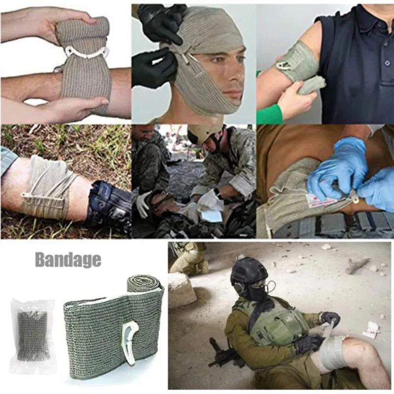 Emergency kit  EMT trauma tourniquet bandage emergency equipment Outdoor emergency combination kit
