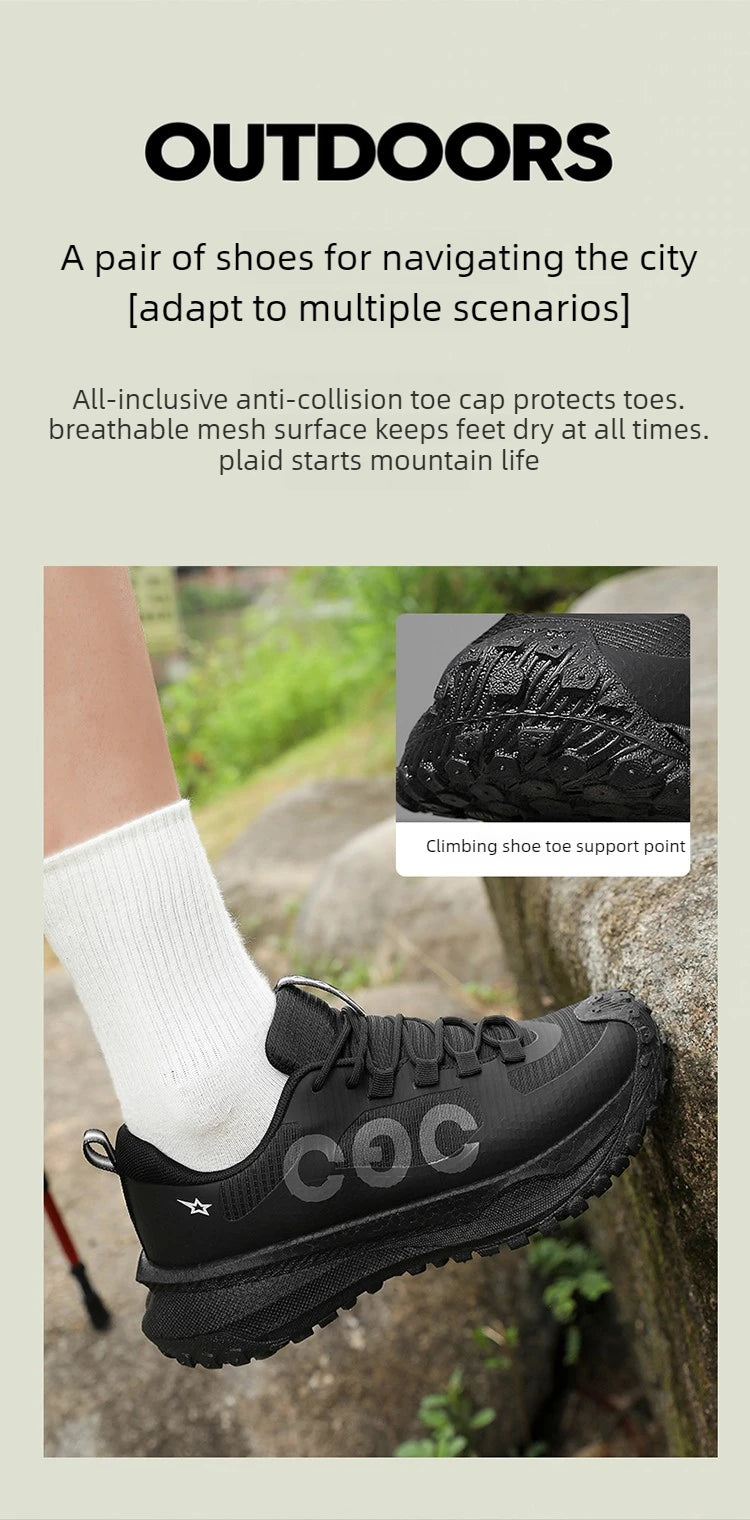 Men's Sports Shoes, Lightweight Carbon Plate Racing Running Shoes, Winter Shock Absorption, Anti Slip, Wear-resistant, Breathabl