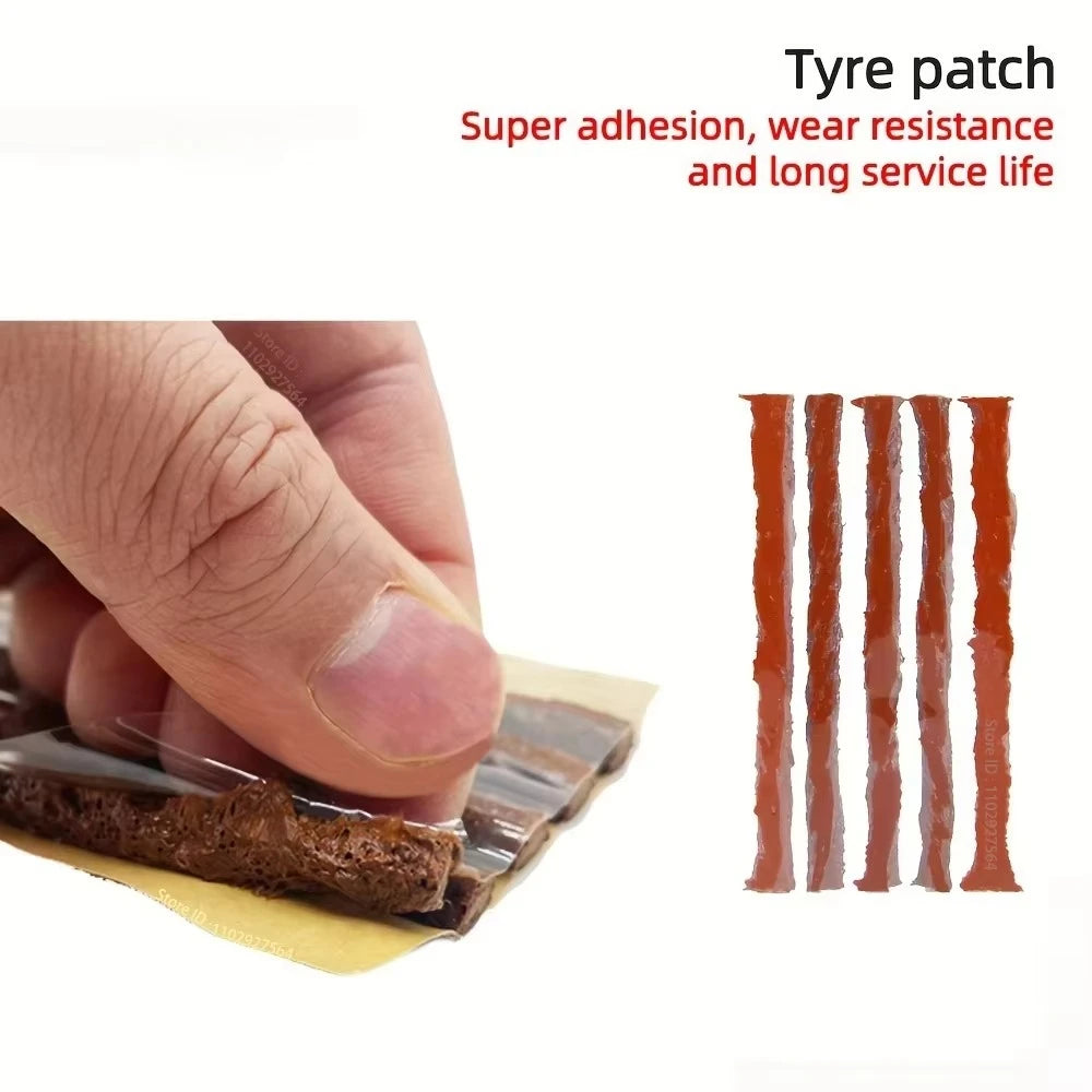 New 33/45Pcs AutoTire Repair Kit Tire Repair Kit Auto Bike Tire Repair Puncture Plug Garage Car Accessories