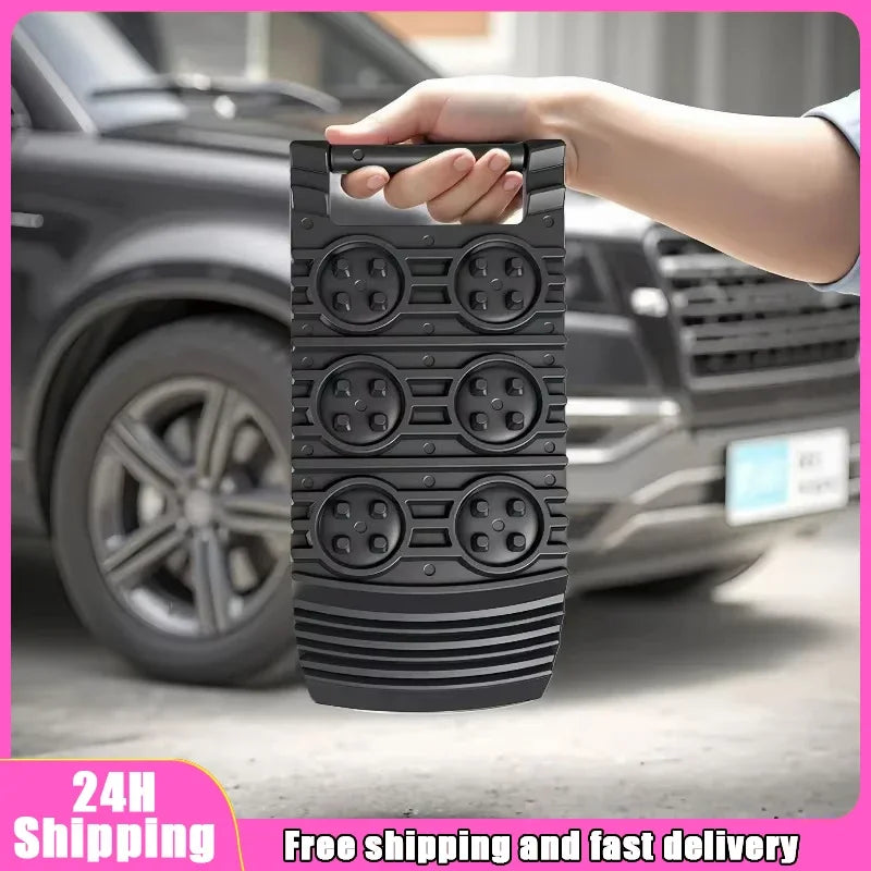 Tire Traction Mats For Cars Car Wheel Anti-Skid Pad Vehicle Mud Snow Traction Mats Accessories For Trucks Emergencies Recovery