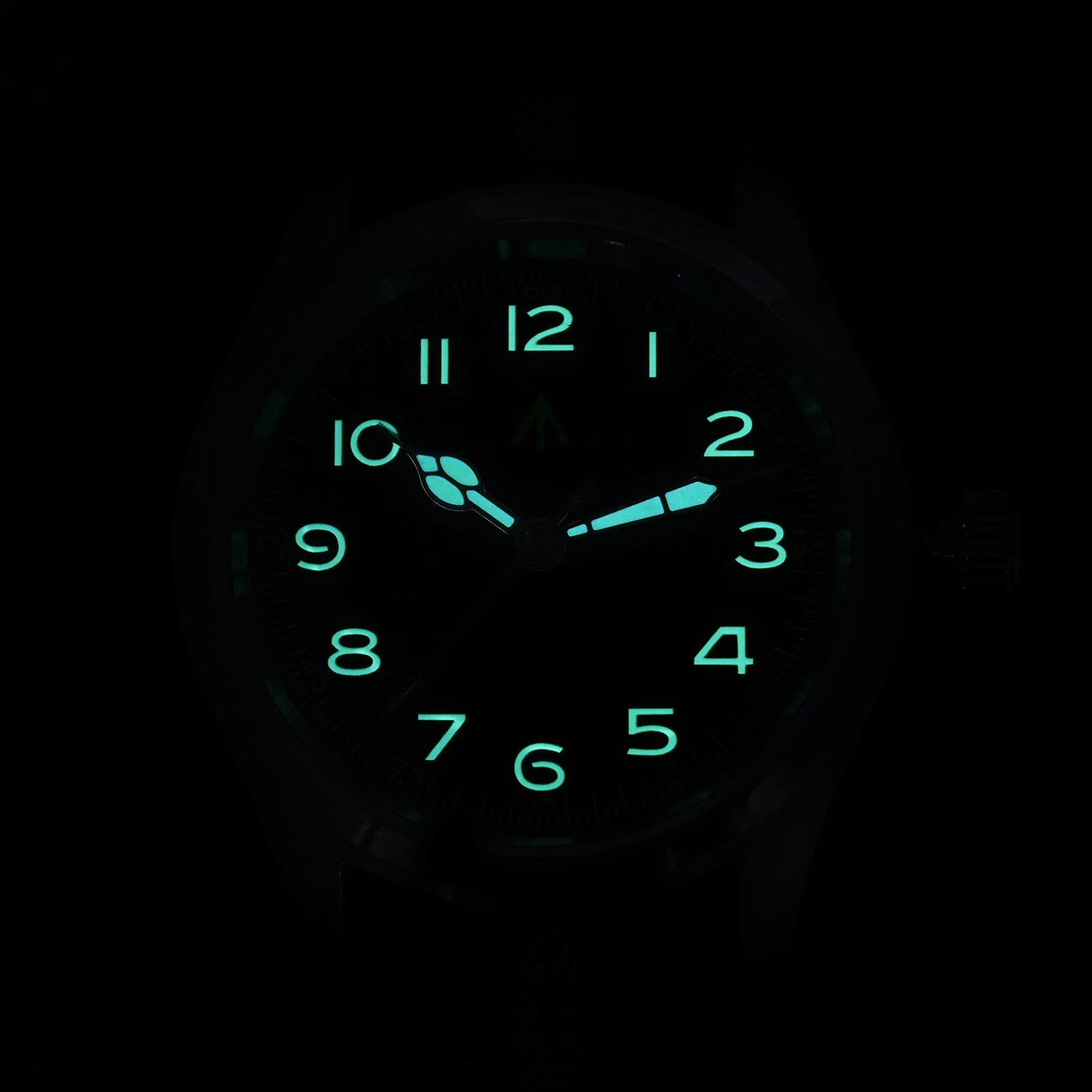 Militado ML08 Men Military Watch VH31 Quartz Movement Sapphire Luminous Waterproof Watches 38mm Vintage Stainless Steel Watch