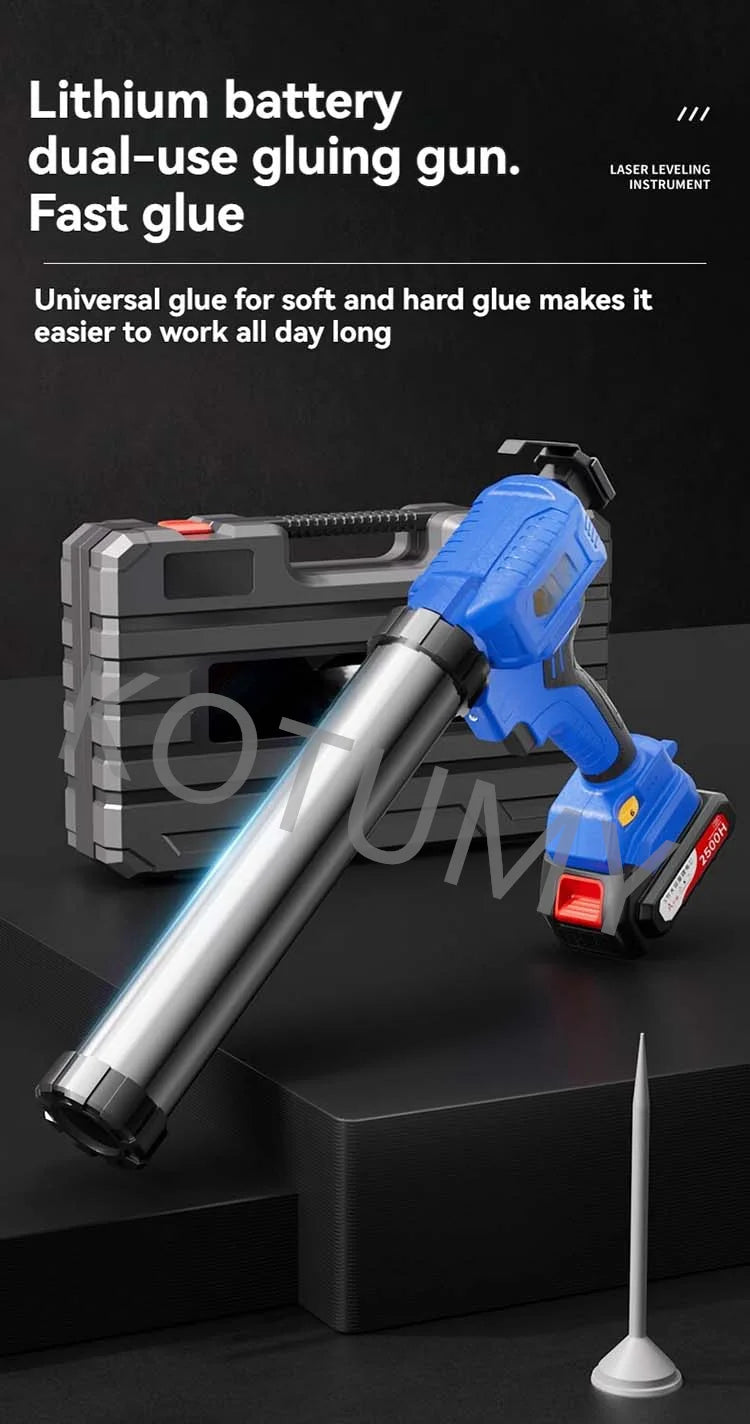 Electric Glue Gun Glass Glue Structure Glue Gun Soft And Hard Dual-Use Glue Breaking Glue Gun Automatic Retraction Glue Gun