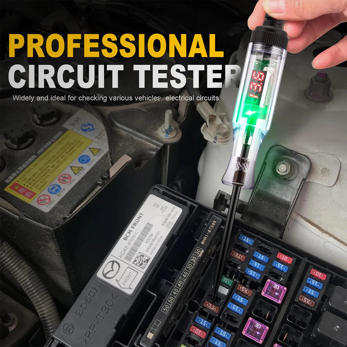 Car Truck Voltage Circuit Tester Diagnosis Inspection Tool Diagnostic Automotive Device Tools Examination Auto Scanner Repair