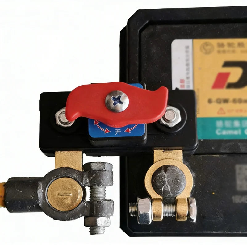 Car Battery Cut Off Switch 12V/24V ﻿Disconnect Automatic Circuit Breaker Anti-Power Leakage Protector Universal Auto Parts