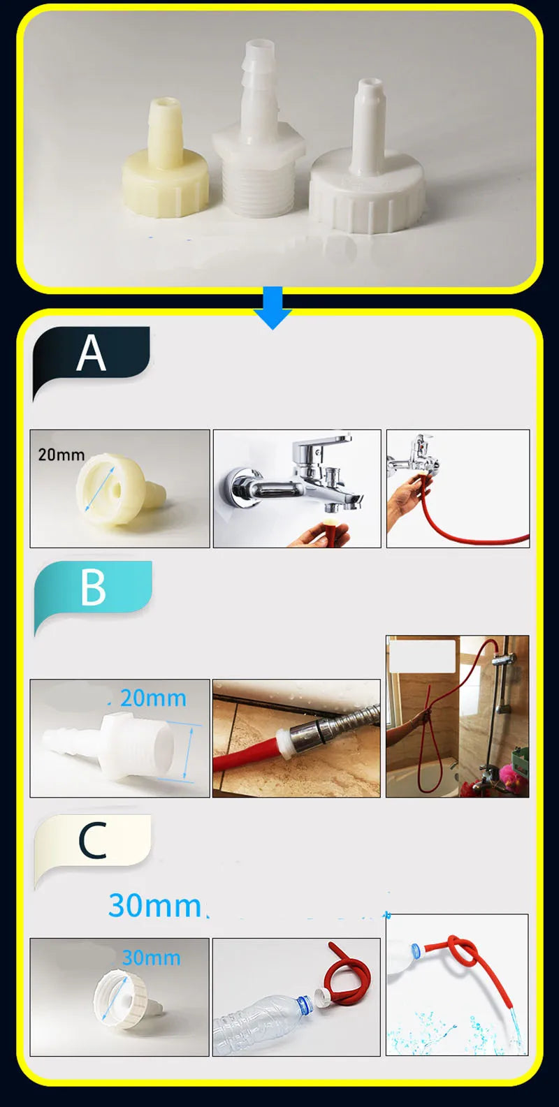 50-200cm Anal Washer Hose For Women Vaginal Shower Men Anus Cleaner Enema Medical Douche Pipe