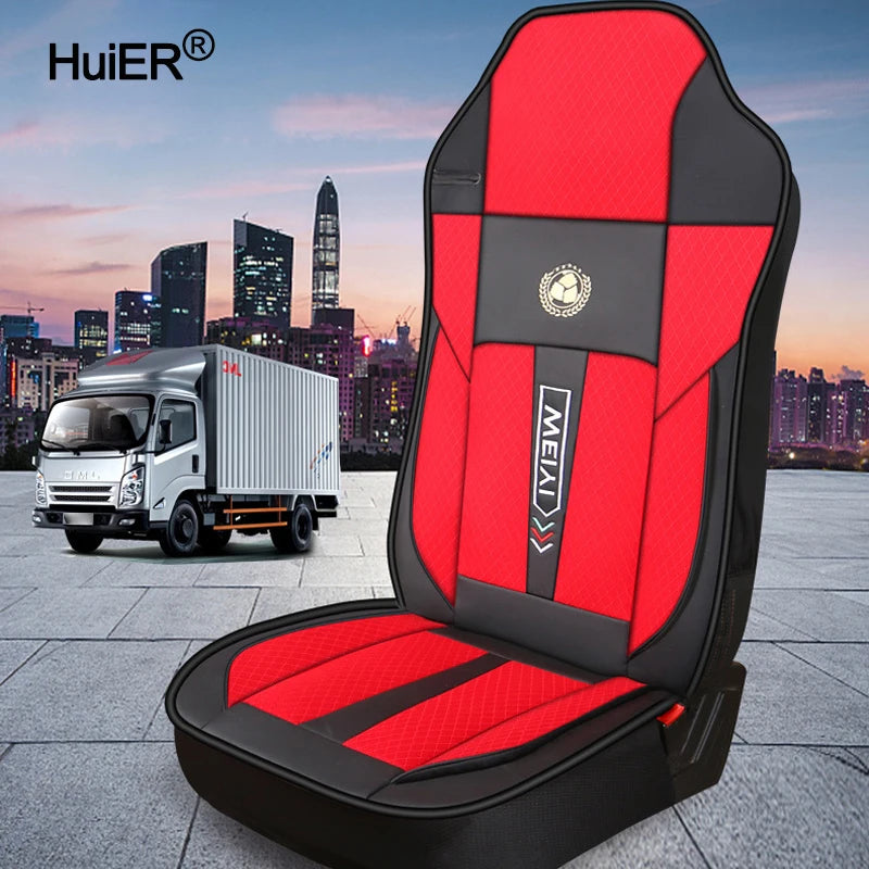 Universal Truck Lorry Bus Big Auto Car Seat Cushion Cover for SCANIA IVECO ISUZU Volvo MAN Renault DAF Hino TATRA SANY Benz