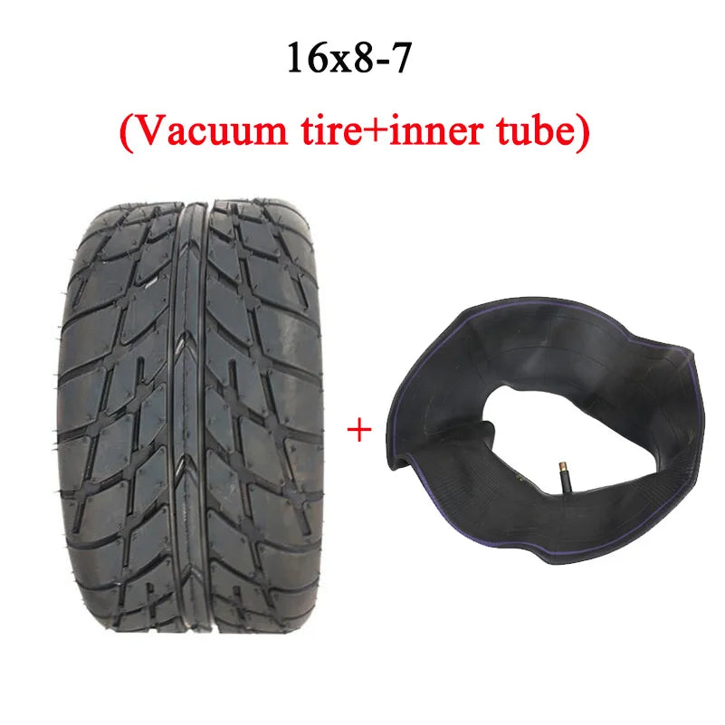 16X8-7 (200/55-7) Kart Auto Parts 7 inch ATV Tires 16X8.00-7 16 * 8-7 Highway Tire Off-road tire Wear-resistant Wheel Tires