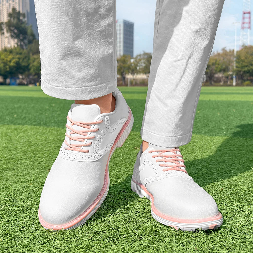 Golf sports shoes are non slip, breathable, women's casual, comfortable, multifunctional, wear-resistant and waterproof