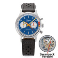 Sugess Watch of Men Chronograph Mechanical Wristwatches with Seagull ST19 Swanneck Movement Pilot Sapphire Crystal Racing V2 New