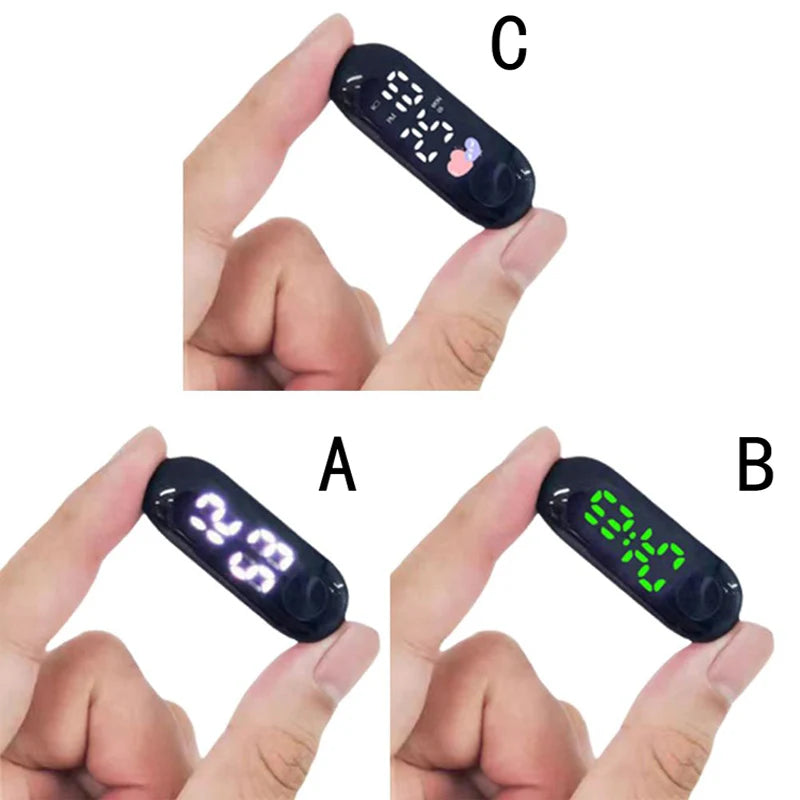 Motorcycle Electric Vehicle Onboard Time Display For Motorcycle Electric Scooter Waterproof Luminous Digital LED Portable Clock