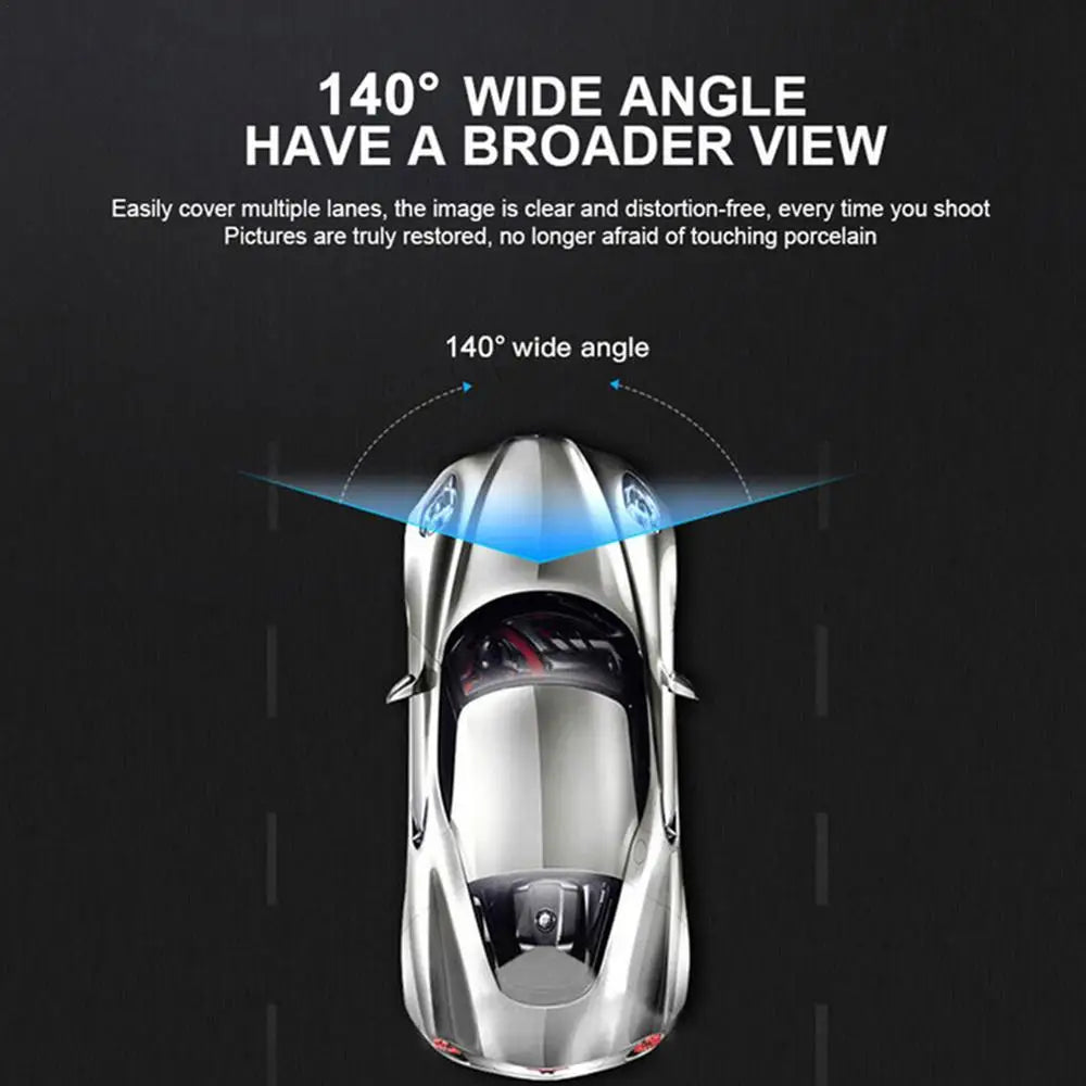Dashboard Camera For Cars 1080P Double Lens Dashboard Camera Car Video High Definition Car Security Camera Night Driving