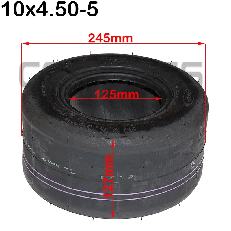 10X4.50-5 Tires Are Suitable For Kart Tires, Tubeless Tires For Drift Cars