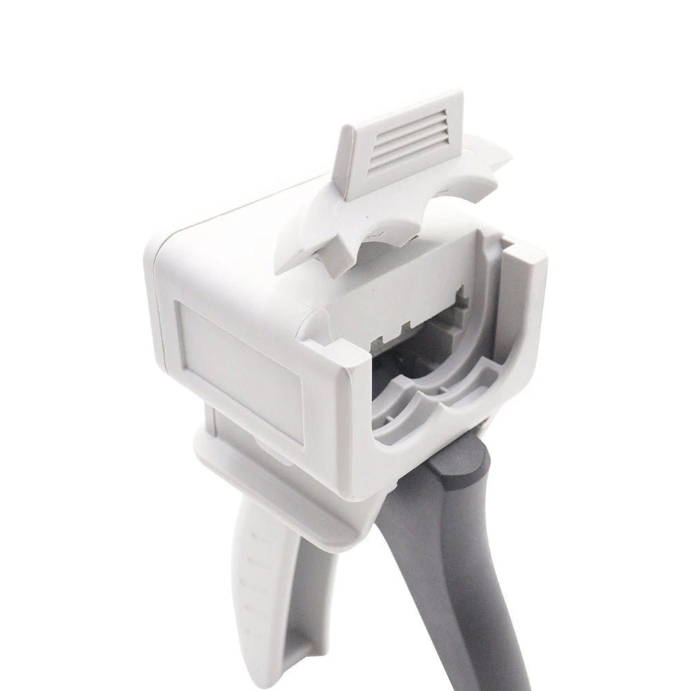 50ml Dispensing Gun AB Glue Gun Two-component Glue Gun 1:1/2:1 Epoxy Resin Gun With 4 Mixing Tubes 2 Empty Dual Cartridges