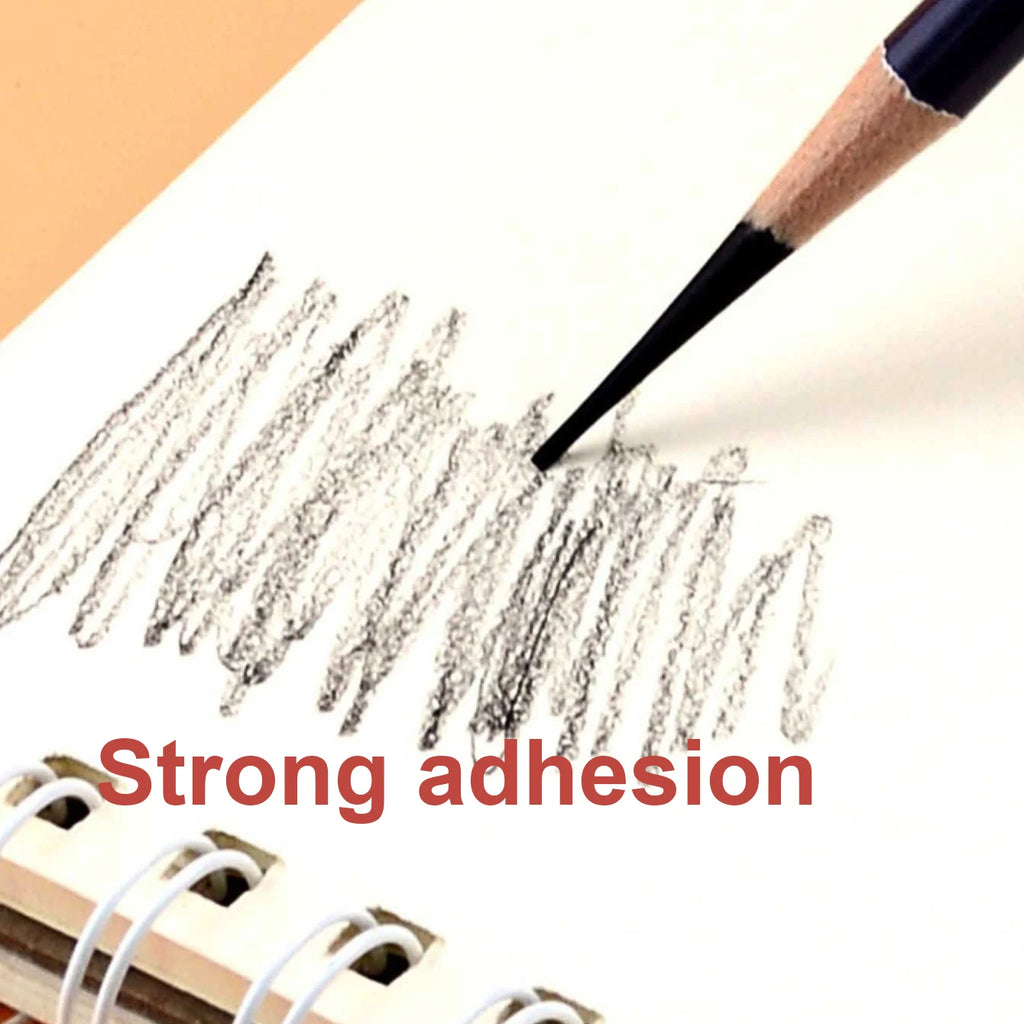 Professional Charcoal Pencils Drawing Set 10 Pieces Soft, Medium & Hard Charcoal Pencils for Drawing, Sketching, Shading