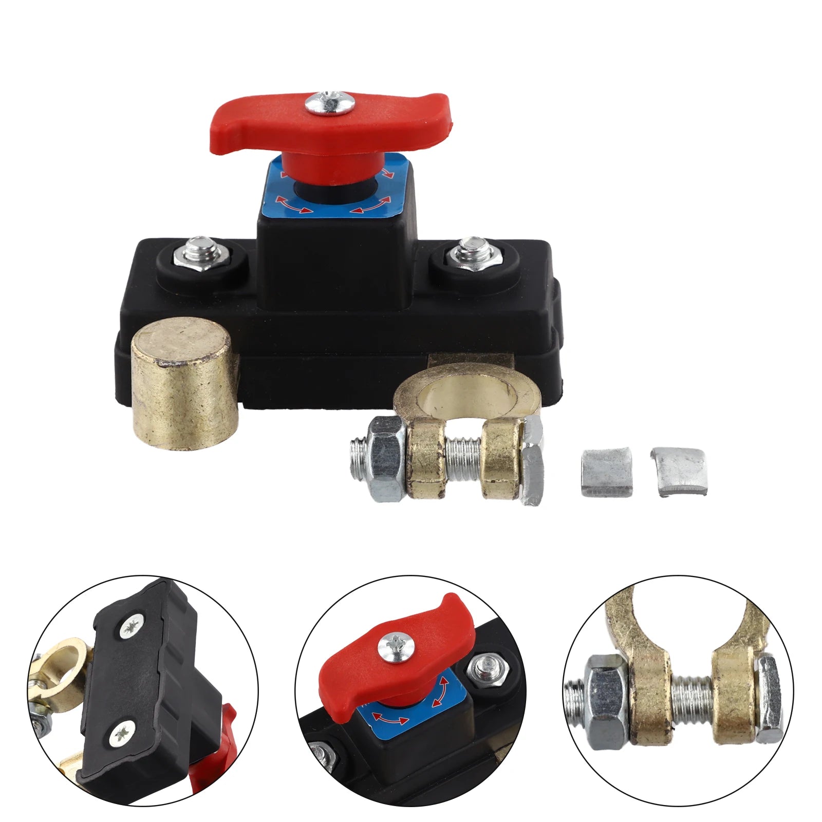 12V Car Battery Cut Off Switch Battery Disconnect Switch Isolator Cut-off Power Cut Off Switch For Trucks RV Marine