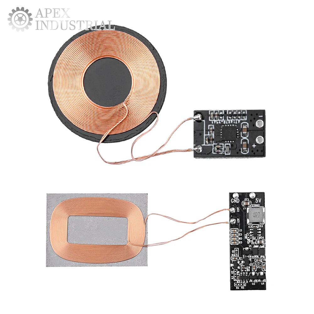 Wireless Charger Receiver Module Wireless Charging Small Receiving PCBA Board Power Supply Coil Module For Smart Phone 3W 5W