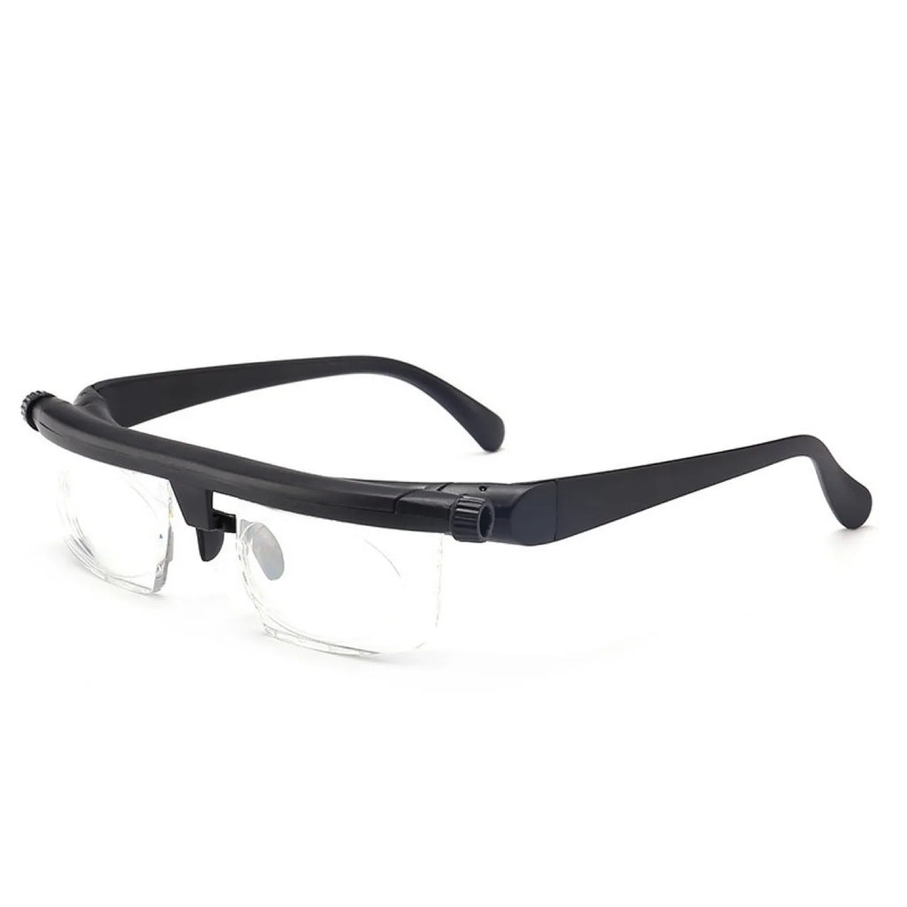 Adjustable Degree Reading Glasses Focal Length Correction Vision Zoom Reading Glasses Auto Adjusting Magnifie Elderly Read Tools