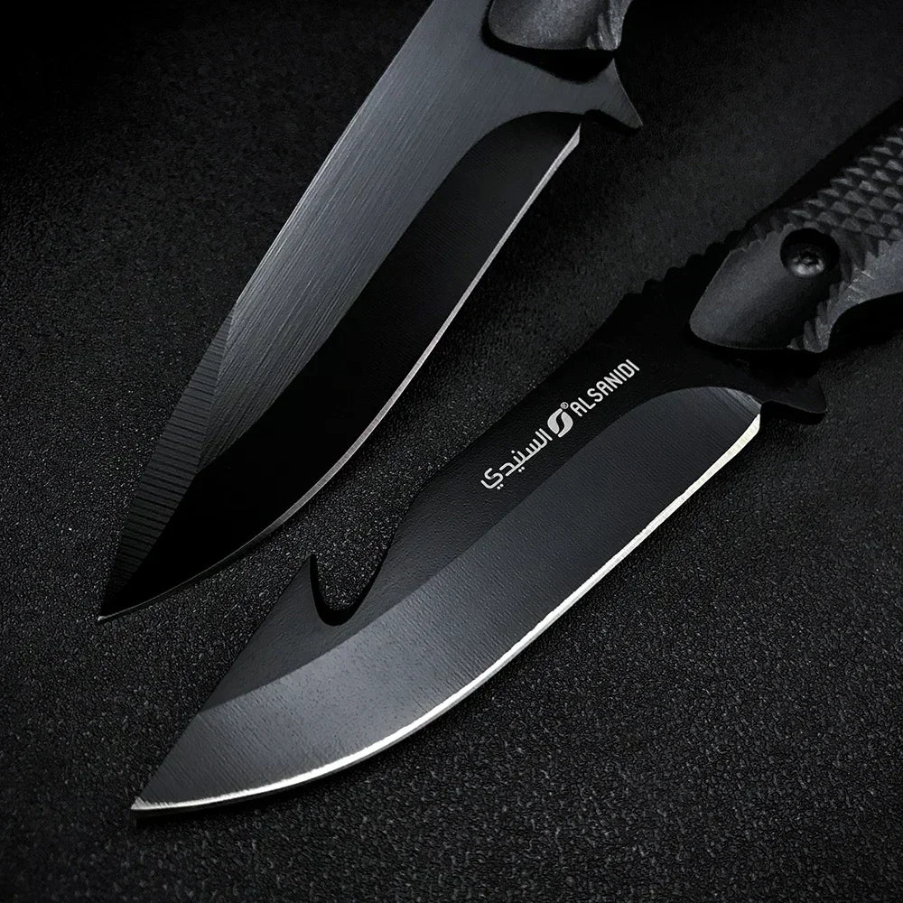 1PC Hunt Straight Knives Outdoor Fixed Blade ABS Handles Rescue EDC Hunting Self Defense Jungle Survival Multifunctional Tool