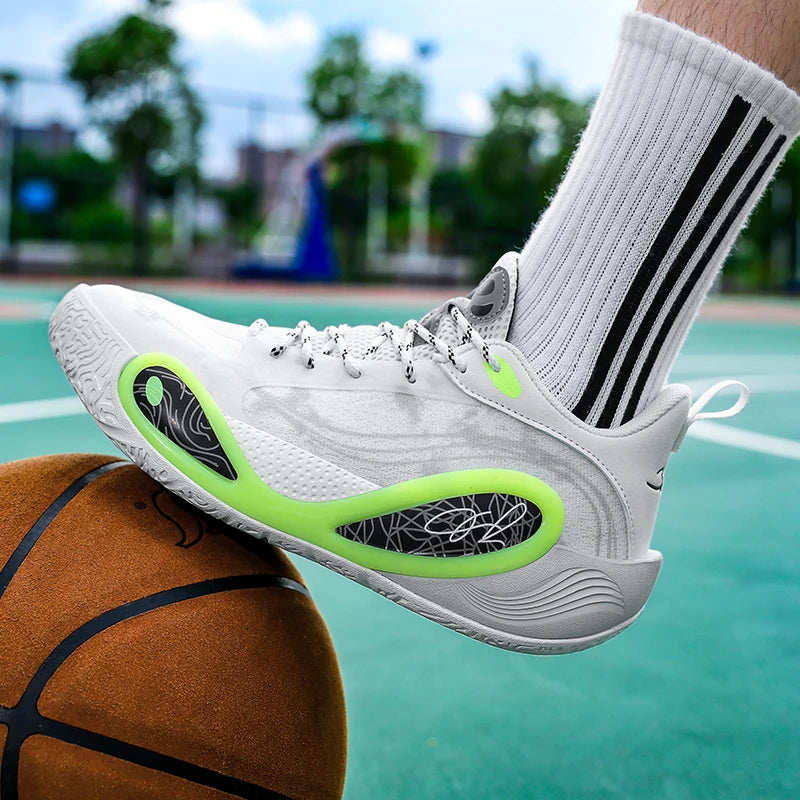 Men'S Sports Basketball Shoes With Fashionable Breathable And Personalized Design Suitable For Daily Training Men'S Shoes 36-45