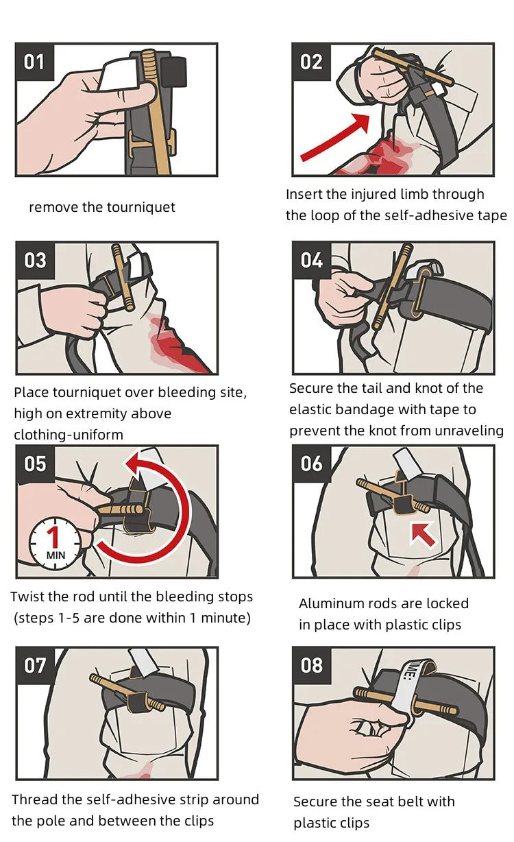 Emergency kit  EMT trauma tourniquet bandage emergency equipment Outdoor emergency combination kit