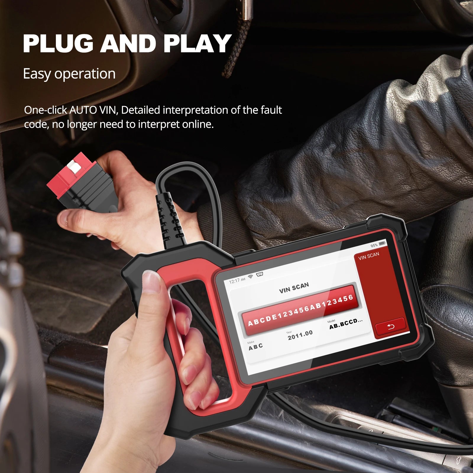 THINKCAR Thinkscan Plus S5 /S4/S6 /S7OBD2 Diagnostic Tool Car System Diagnosis Auto Code Reader Scanner Free Update