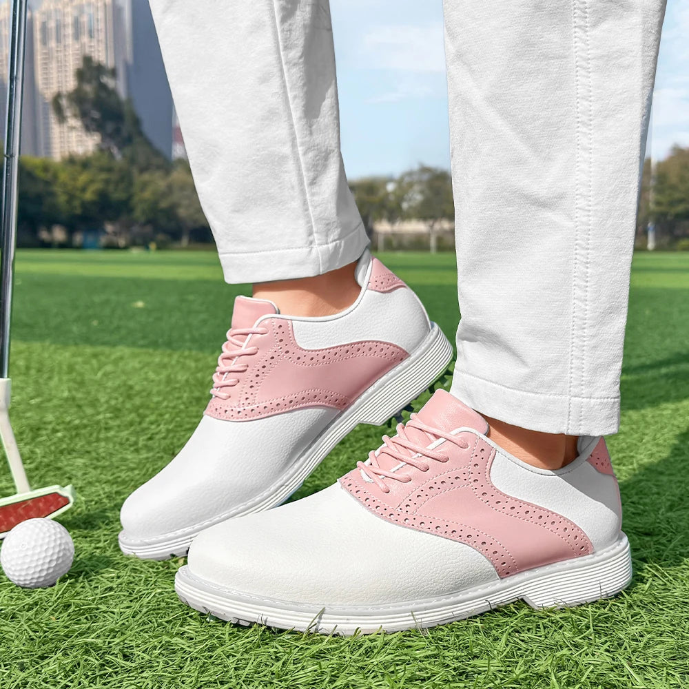 Golf sports shoes are non slip, breathable, women's casual, comfortable, multifunctional, wear-resistant and waterproof