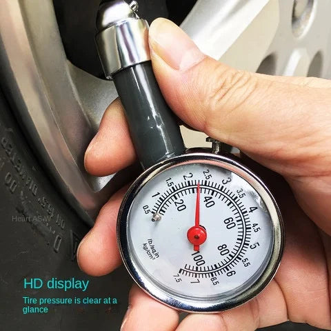 Auto Metal Truck Racing Car Tire Air Pressure Gauge Automobile Tyre Meter Vehicle Tester Monitoring System Measuring Tool