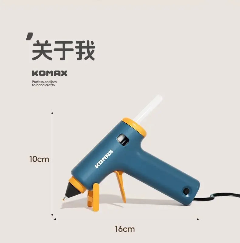 220V Powerful High Viscosity Glue Gun with 7mm Glue Sticks for Home Use And Kids DIY Handicrafts Affordable Craft Glue Gun