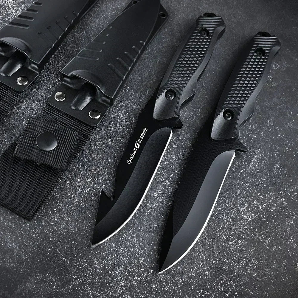 1PC Hunt Straight Knives Outdoor Fixed Blade ABS Handles Rescue EDC Hunting Self Defense Jungle Survival Multifunctional Tool
