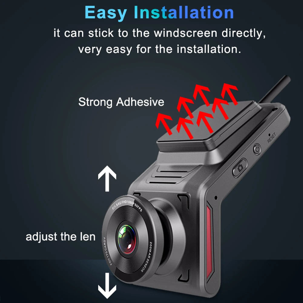 4G Camera, Car DVR, WiFi, GPS, Cloud, Front And Rear Car, Black Box, Full HD Camera, Parking, Night Vision, Dash Cam