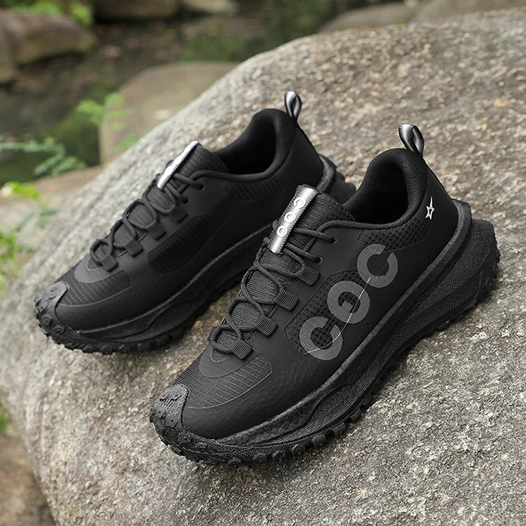 Men's Sports Shoes, Lightweight Carbon Plate Racing Running Shoes, Winter Shock Absorption, Anti Slip, Wear-resistant, Breathabl