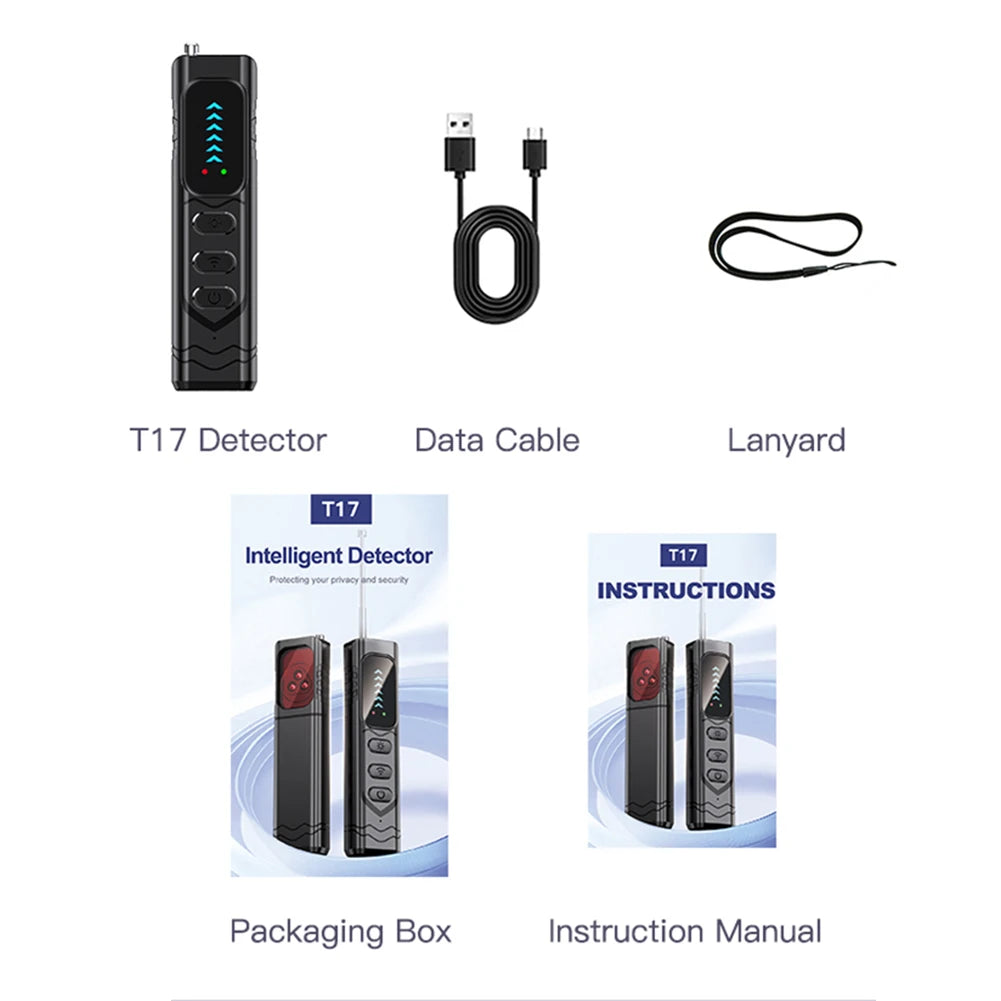 Camera Detector Security Protection Hidden Device GPS Detector Bug Detector Camera Finder for Travel Hotel