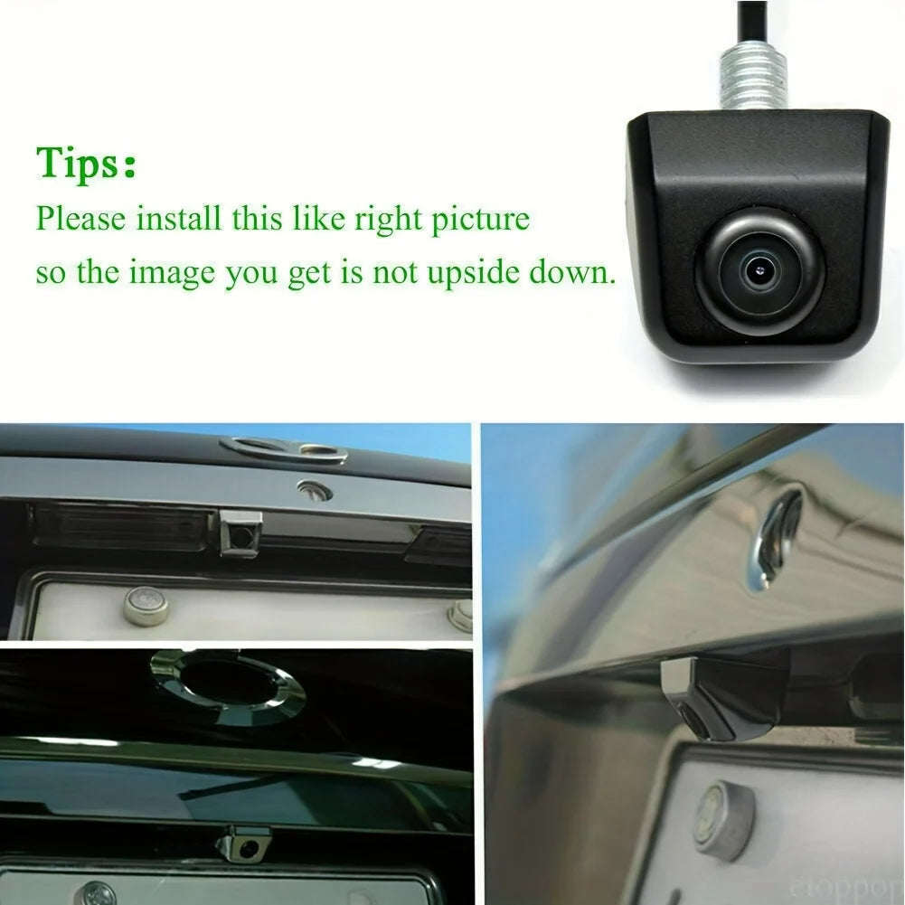Rear Camera for Vehicles, Simple Setup for Cars, Suvs, Rvs, Vans, Trucks,And Safety Parking System,Without Battery backup camera