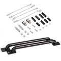 B78B-2 Set Car Accessories: 1 Set Length Metal Body Shell Handrail & 1 Set RC Car Modified Part Steel Rope