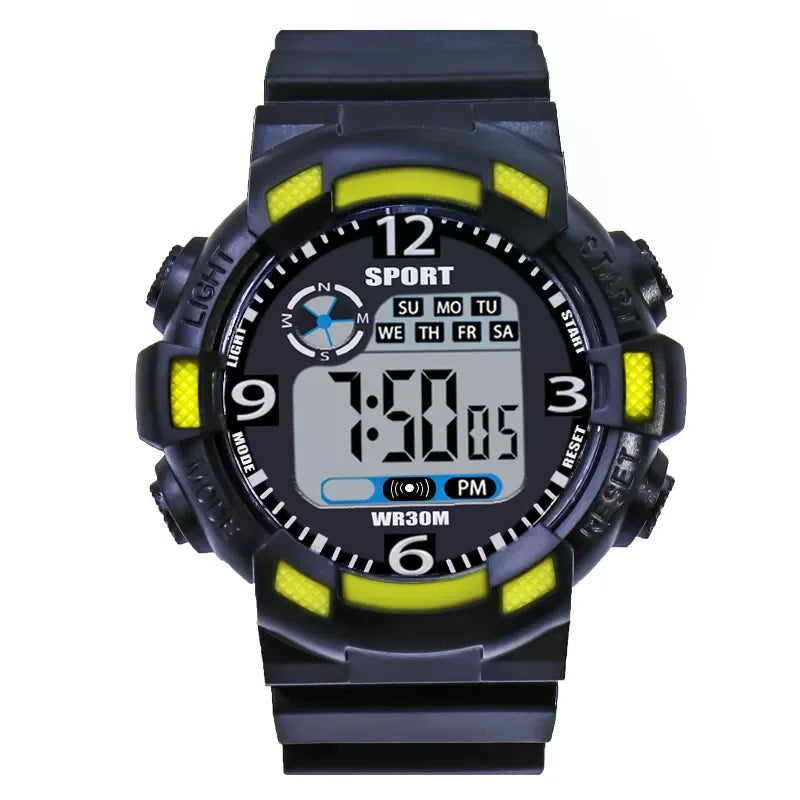 Military Digital Watch for Men Outdoor Men's Sports Watches Clock Waterproof Luminous Chronograph Student Electronic Wristwatch