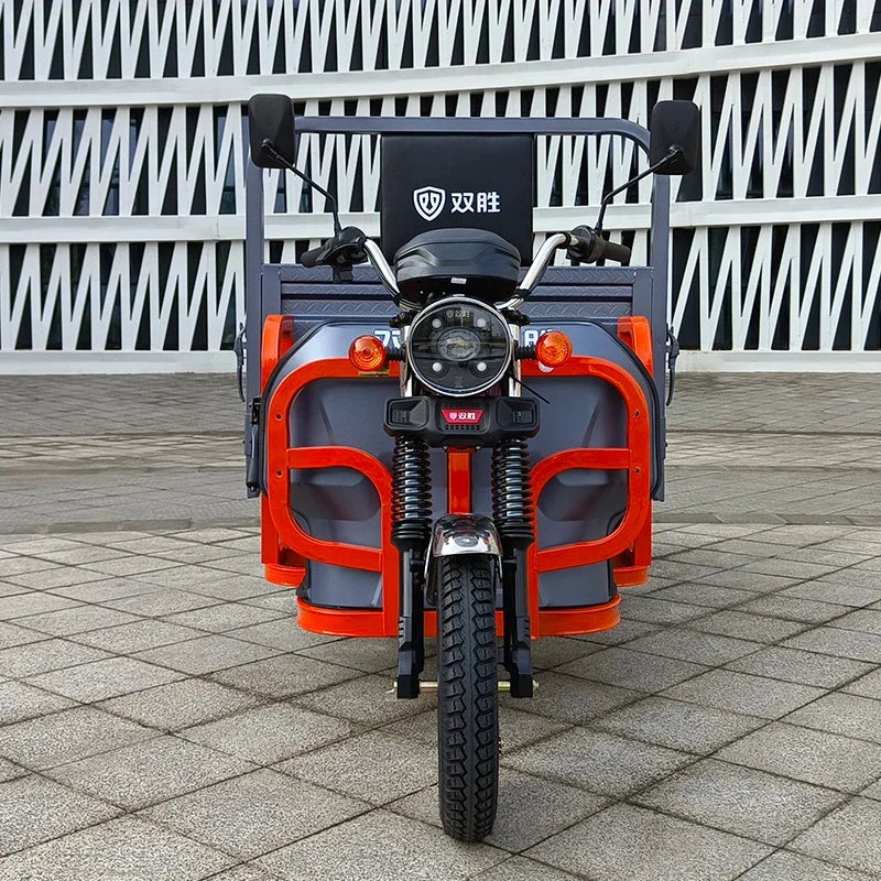 Electric tricycle with 60V and 1000W for freight transportation For adults electric  load pull goods