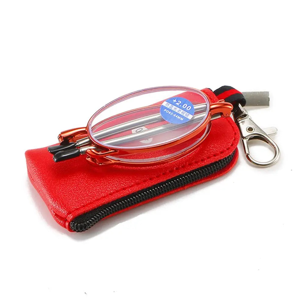High-definition Reading Glasses Unisex Ultralight Resin Presbyopic Eyeglasses Portable Foldable Vision Care Readers Eyewear
