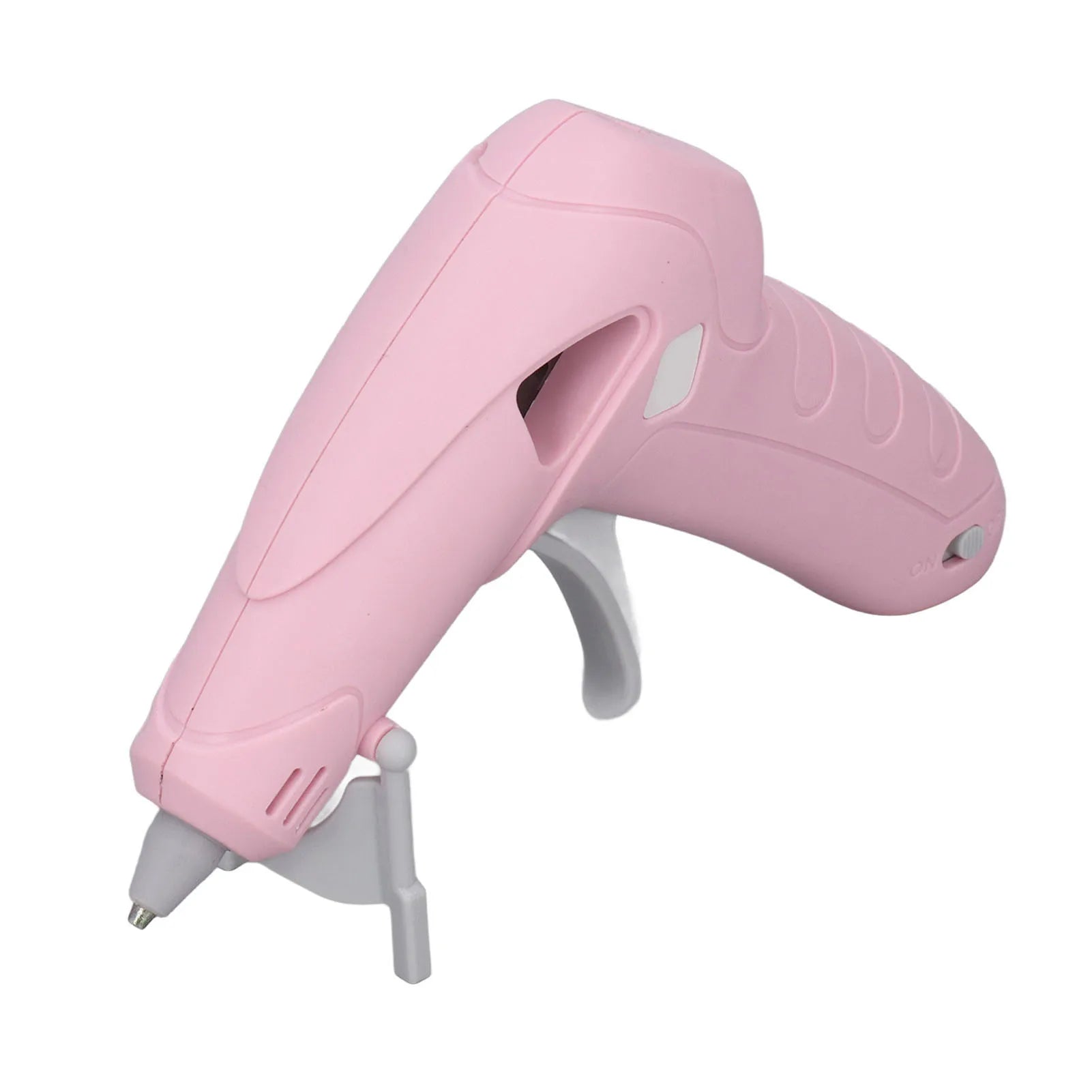 Cordless Glue Gun Rechargeable Handcraft Anti Scald Mouth Electric Glue Gun with 30 Glue Stick for Office School