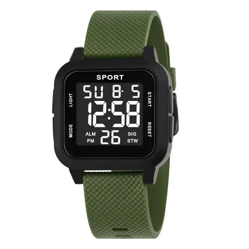 Military Digital Watch for Men Waterproof Mens Electronic Shockproof Sports Wristwatches